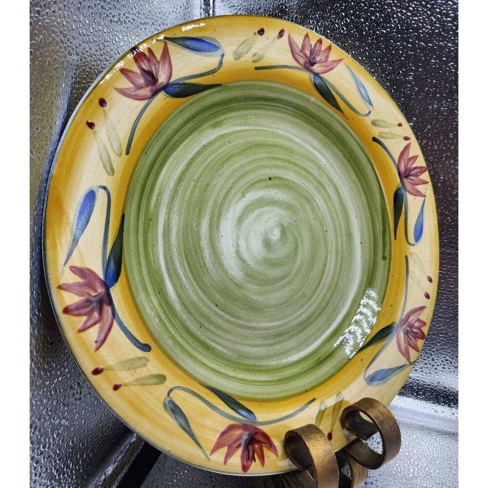 Pier 1 Imports Handpainted Stoneware 